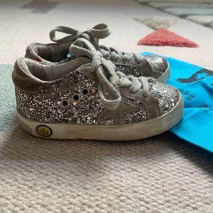 Golden goose sparkly sneakers